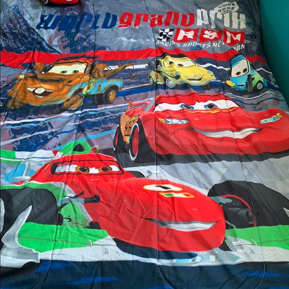 Disney Cars twin bedding